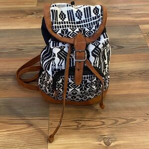 Super cute boho mini backpack purse